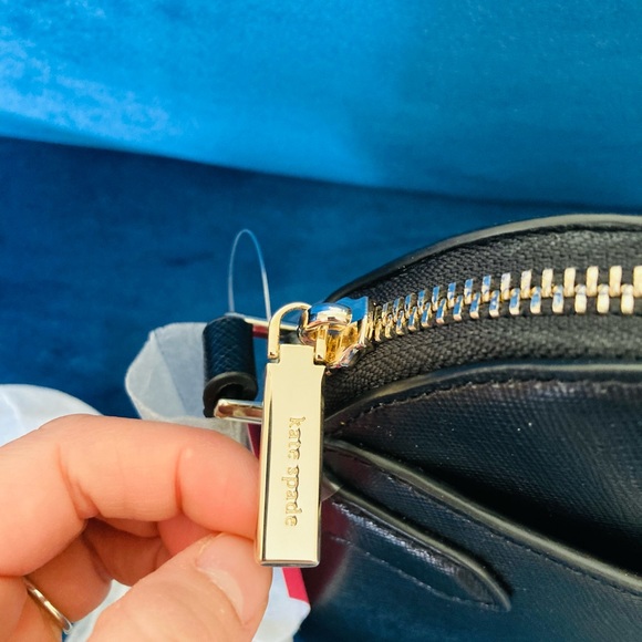 NWT KATE SPADE BLACK STACI DOME CROSSBODY BAG - Picture 6 of 10
